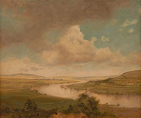 Sample artwork by Hermann Gradl (1883 - 1964), known for landscape painting, illustrator, graphic design - View similar artists and auction records