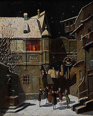 Kleine Nachtmusik nach Spitzweg