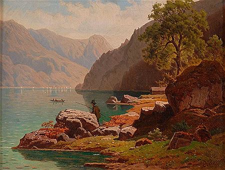 Bergsee in der Schweiz