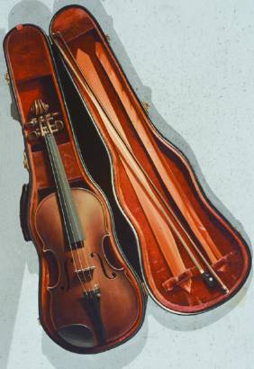 Trompe L'Oeil Violin by Ernest Land - Auction record, sale price, and art valuation. Compare with similar artists and explore comparable artworks.