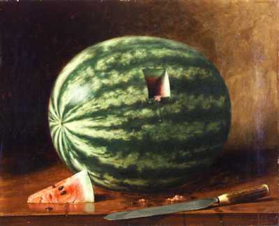 Still Life with a Slice of Watermelon