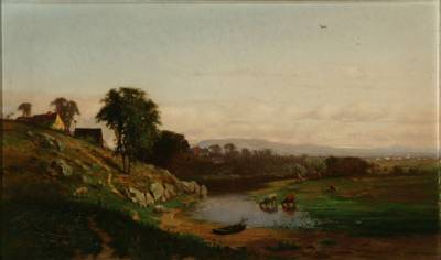 New England River Landscape
