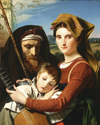 The Musician and Her Blind Father