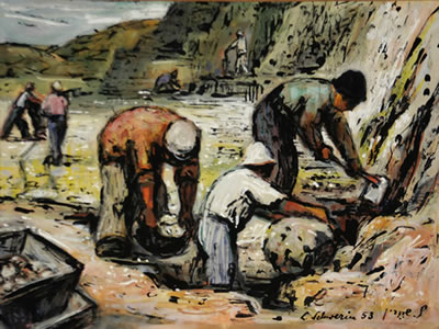 Raking for Clams