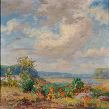 Passing Clouds by Sara Mae Hess - Auction record, sale price, and art valuation. Compare with similar artists and explore comparable artworks.