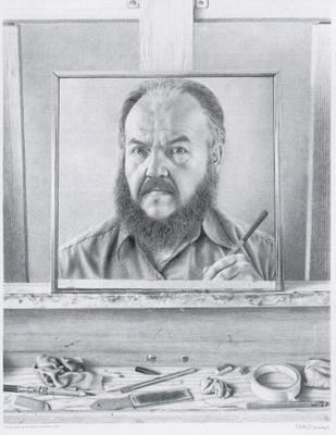 Still Life with Self Portrait