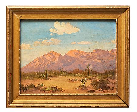 Catalina Mountains by Willard Page - Auction record, sale price, and art valuation. Compare with similar artists and explore comparable artworks.