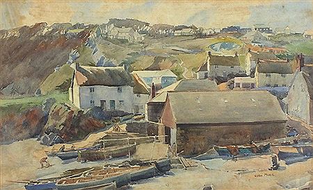 'Cadgwith'-Village and boats
