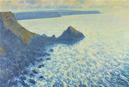 "Light on the water The North Cliffs Crane Island"