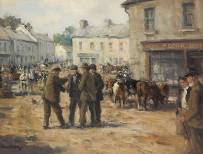 FAIR DAY IN ARDARA, COUNTY DONEGAL
