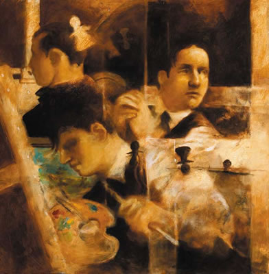 Sample artwork by Noel Murphy (Born 1970), known for painting - View similar artists and auction records