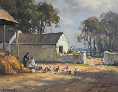 AN IRISH FARMYARD