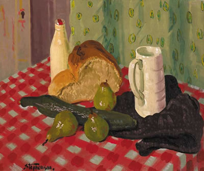 Sample artwork by Desmond Stephenson (1922 - 1964), known for painting - View similar artists and auction records