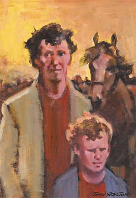 TRAVELLERS AT A HORSE FAIR, BALLYCASTLE, COUNTY ANTRIM, 2003