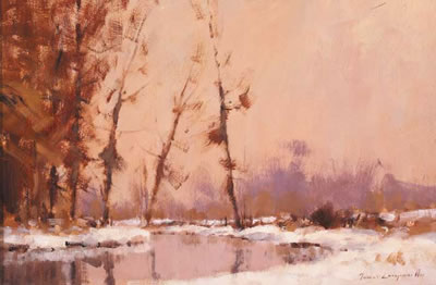 Sample artwork by James Longueville (Born 1942/46), known for painting - View similar artists and auction records