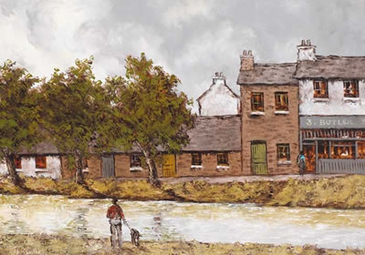 ALONG THE CANAL, DUBLIN