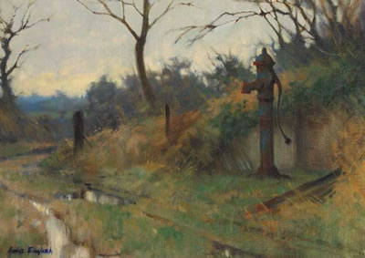 THE PUMP ALONG THE LANEWAY, 1984