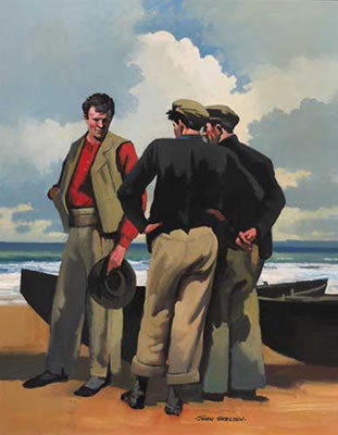 ON THE STRAND, INISHMANN, ARAN