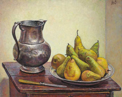 PEWTER AND PEARS by Hilda Van Stockum Marlin - Auction record, sale price, and art valuation. Compare with similar artists and explore comparable artworks.