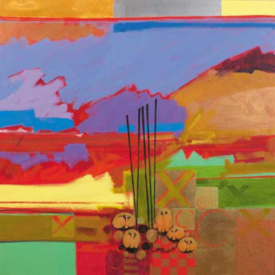 COLMCILLE MOTIF, NO. 2 by Brian Ferran - Auction record, sale price, and art valuation. Compare with similar artists and explore comparable artworks.
