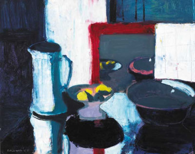 LEMONS IN MIRROR (RED), 1987