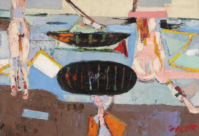 BOATS AT COLLIOURE