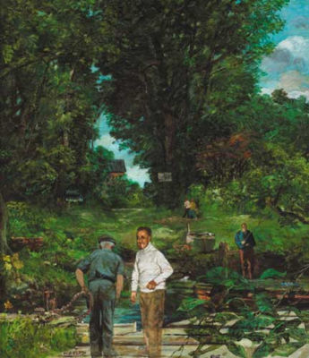 MAN HIRING A BOAT