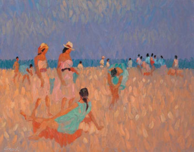Sample artwork by Desmond Carrick (1928 - 2012), known for painting - View similar artists and auction records