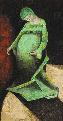 Sample artwork by Patrick Pye (1929 - 2018), known for painting - View similar artists and auction records