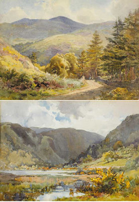 Sample artwork by Gladys Wynne (1876 - 1968), known for landscape painting - View similar artists and auction records