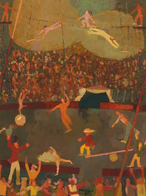 Sample artwork by Gene Lambert (Born 1952), known for painting - View similar artists and auction records