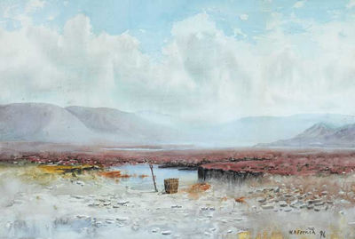 FAR O'ER THE MOORS THE LAKELETS LIE ADREAM, THE PAINTER'S VISION AND THE POET'S THEME