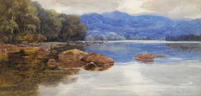 LOUGH ESKE, COUNTY DONEGAL by Mary Georgina Barton - Auction record, sale price, and art valuation. Compare with similar artists and explore comparable artworks.