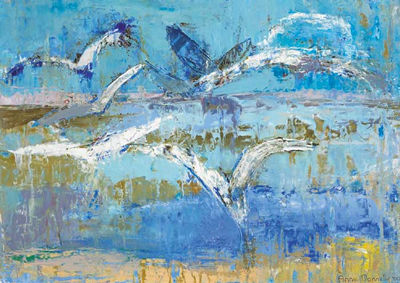WINGS AND BLUE SEA