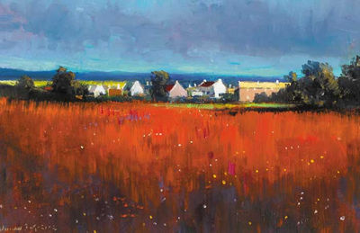 RED FIELD by Norman J McCaig - Auction record, sale price, and art valuation. Compare with similar artists and explore comparable artworks.