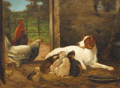 AN UNINVITED GUEST, 1909