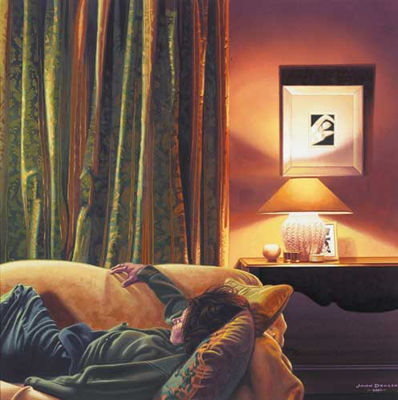 Sample artwork by John Devlin (Born 1950), known for painting - View similar artists and auction records