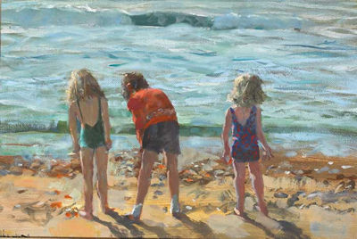 CHILDREN AT THE SEASIDE