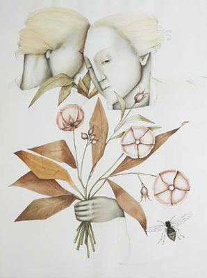 Sample artwork by Barry Castle (1935 - 2006), known for painting, fantasies and illustrator of children's books - View similar artists and auction records