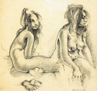 Sample artwork by Donal O'Sullivan (1945 - 1991), known for painting - View similar artists and auction records