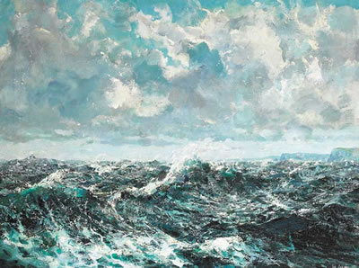 THE PERFECT STORM - WAVES OFF BRITTAINY COAST