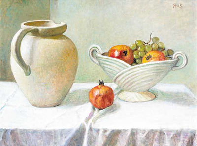 GRECIAN STILL LIFE, 1990