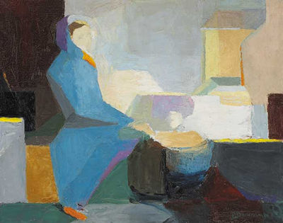 Sample artwork by Phoebe Donovan (1902 - 1998), known for landscape, animal painting - View similar artists and auction records