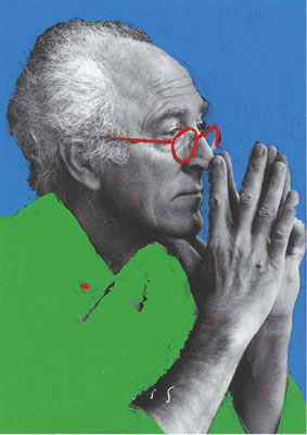 Portrait of Neil Shawcross: Self-portrait