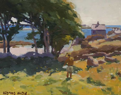 ARTIST SKETCHING - THE APPLE HOUSE