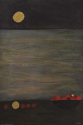 HARVEST MOON AND GOLDEN FRUIT, 1999