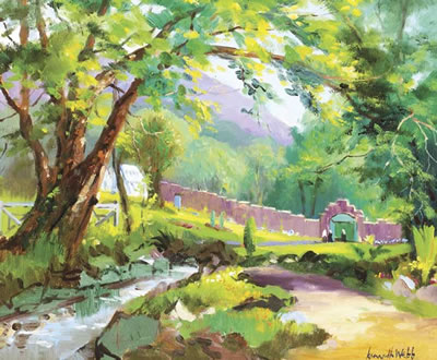 KYLEMORE VICTORIAN GARDENS by Fergus O'Ryan - Auction record, sale price, and art valuation. Compare with similar artists and explore comparable artworks.
