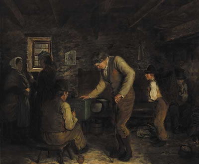 THE FINISHING TOUCH, 1876 by James Brenan - Auction record, sale price, and art valuation. Compare with similar artists and explore comparable artworks.