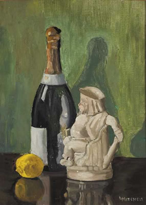 LILIAN DAVIDSON'S TOBY JUG by Helen Lillias Mitchell - Auction record, sale price, and art valuation. Compare with similar artists and explore comparable artworks.