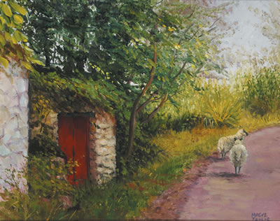 RED DOOR, ROSBRIN by Maeve Taylor - Auction record, sale price, and art valuation. Compare with similar artists and explore comparable artworks.
